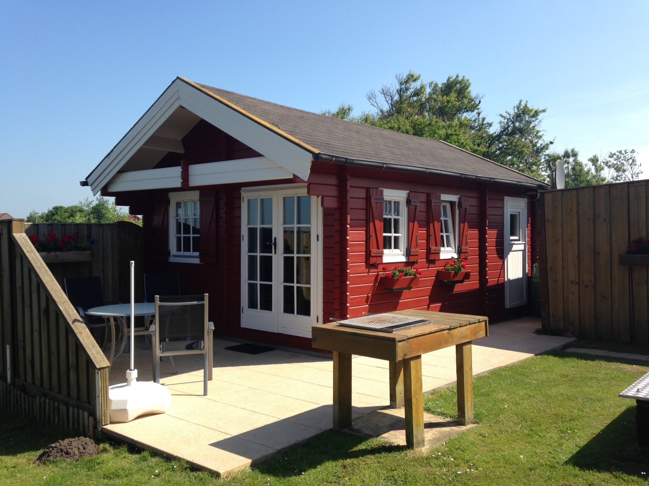 Ferien im Blockhaus - Nordsee | Ferienhaus in Tönning - Frau Margrit