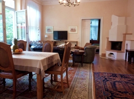 Wohnraum mit Kamin Vorschau 4